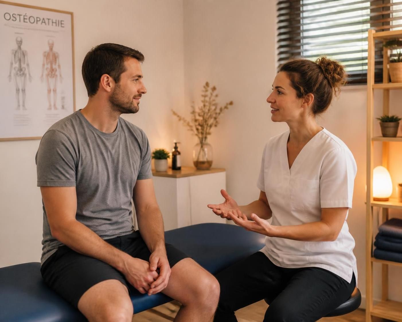 découvrez nos conseils pratiques pour bien préparer votre première séance chez l'ostéopathe et profiter pleinement des bienfaits de votre rendez-vous.
