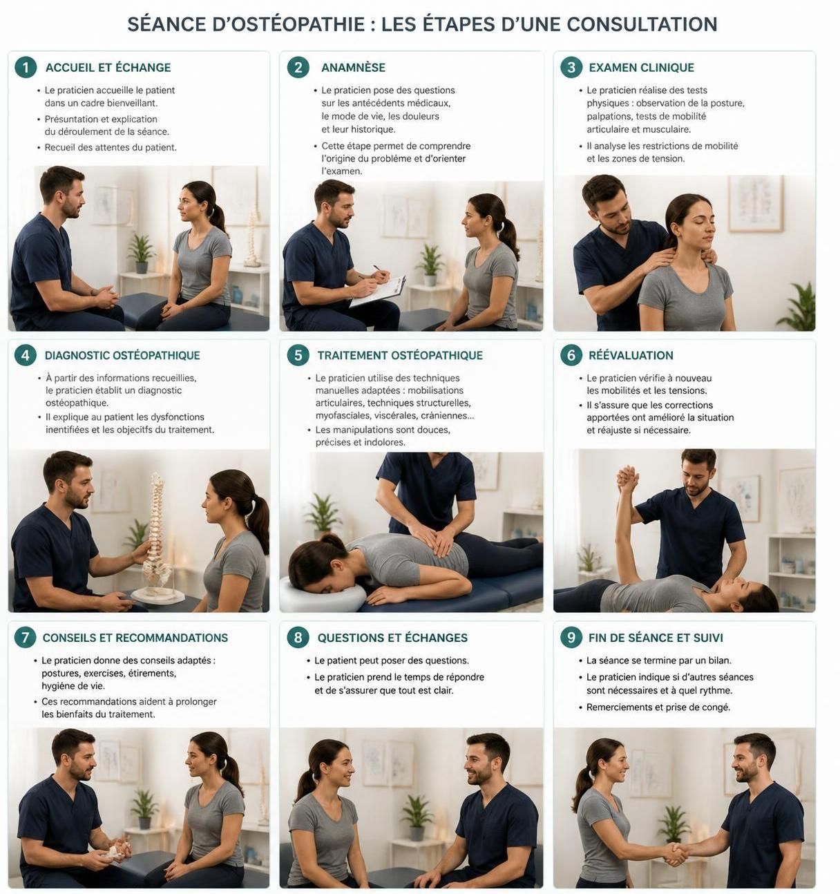découvrez nos conseils pratiques pour bien préparer votre rendez-vous ostéopathie et optimiser les bienfaits de votre séance.