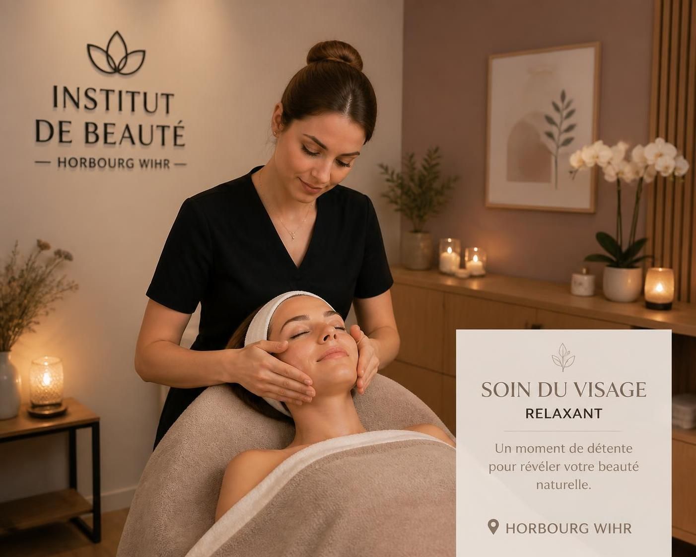 découvrez notre institut de beauté à horbourg wihr, où des soins essentiels sont proposés pour votre bien-être et votre relaxation.