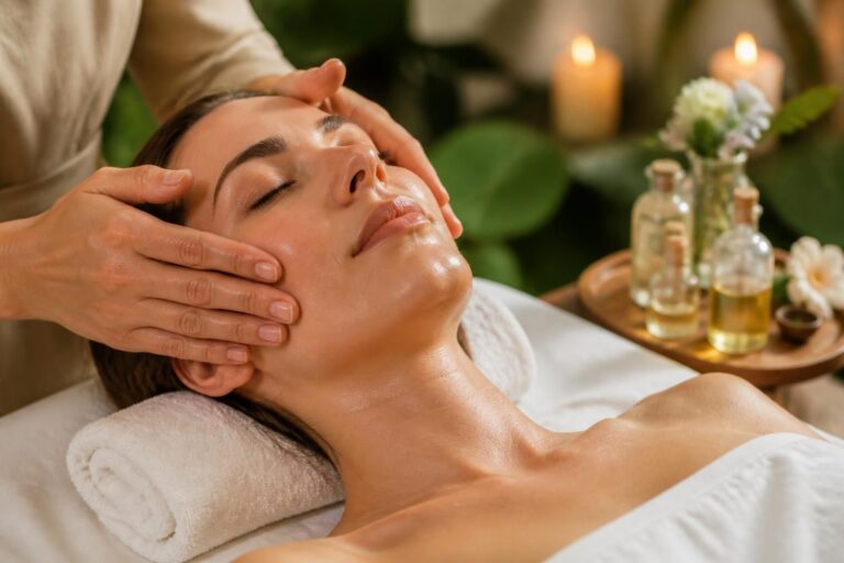 découvrez les bienfaits du massage pour un soin du visage naturel, qui améliore la circulation, détend les muscles et revitalise la peau pour un éclat sain et naturel.